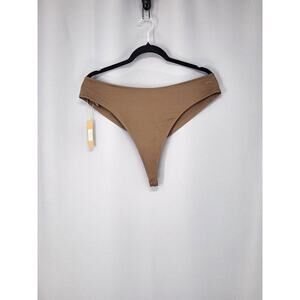 Skims Thong Panties Womens 4X Brown Oxide High Leg Brief Underwear PN-THG-2867